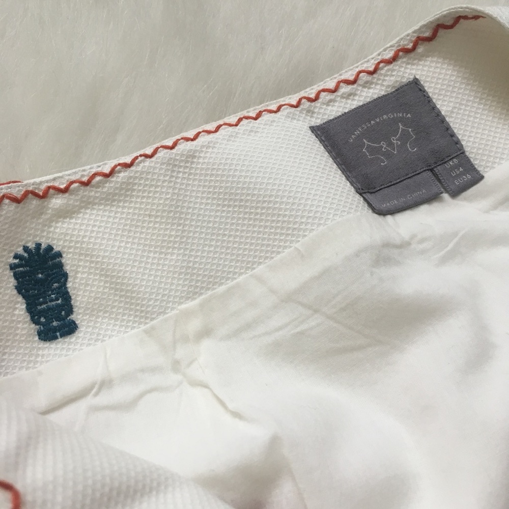 [[Anthropologie]] Vanessa Virginia Flame Skirt - Picture 7 of 8